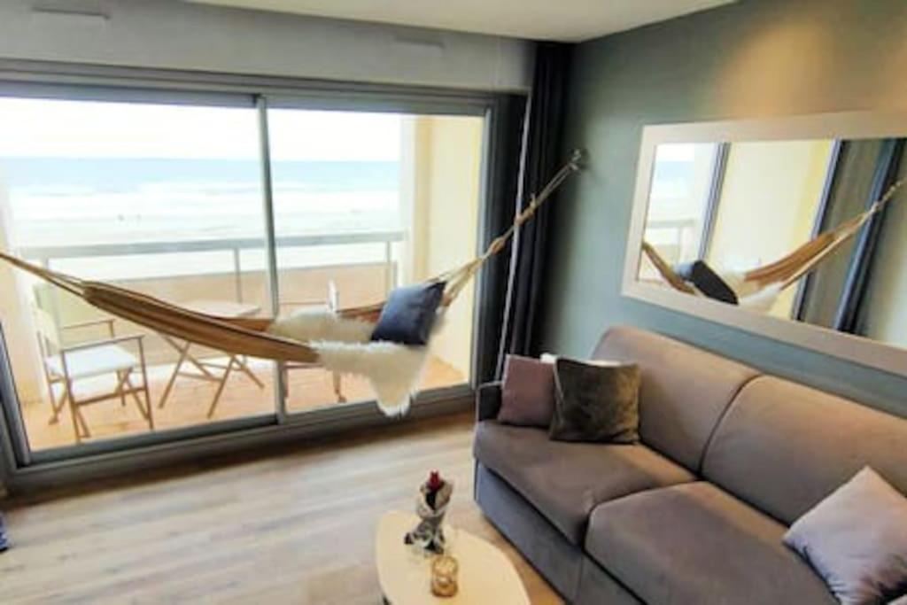 Hamac Face Mer Berck Extérieur photo